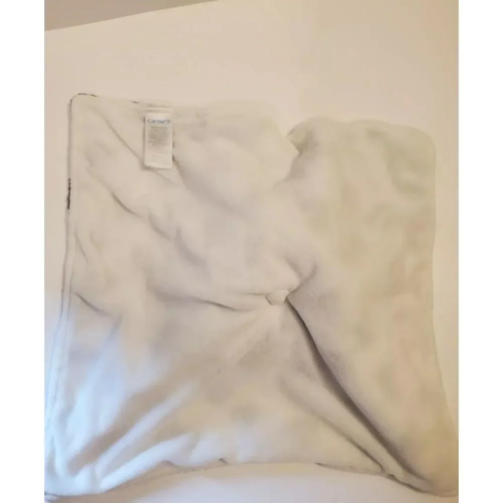 Carter's Baby Security‎ Blanket White Cow farm lovey